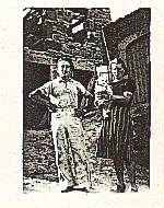 Marie louise le sauveur du domaine  quelques mois seulement avec ses parents Emma et Franois pendant la dernire construction en 1943.
